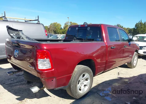 2023 Ram 1500 Big Horn 4X4 6'4 Box from USA, damaged, VIN 1C6SRFMT1PN596360